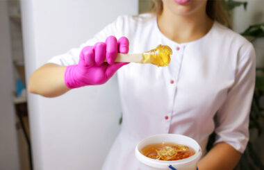 Epilazione pasta di zucchero